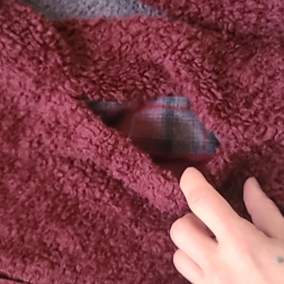 PENDLETON Fuzzy Hi-Pile Fleece Full-Zip Jacket - Size Womens S - Picture 5 of 11